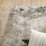 Oriental Weavers Sphinx Nebulous 002X9 Beige/ Grey Rugs.