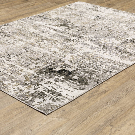 Oriental Weavers Sphinx Nebulous 091L9 Grey/ Beige Rugs.