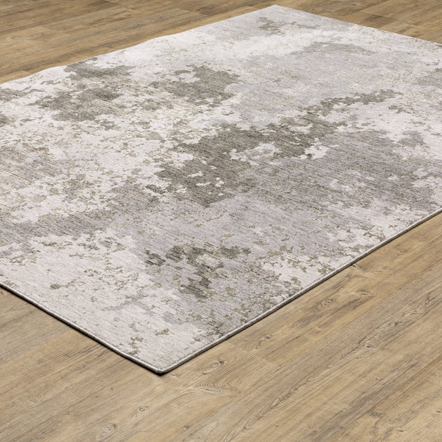 Oriental Weavers Sphinx Nebulous 5091E Grey/ Ivory Rugs.