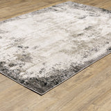 Oriental Weavers Sphinx Nebulous 7151E Grey/ Ivory Rugs.
