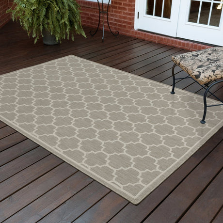 Oriental Weavers Sphinx Portofino 1636H Grey/ Ivory Rug.