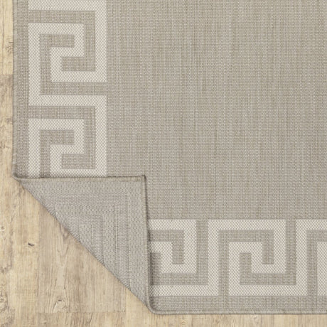 Oriental Weavers Sphinx Portofino 6560D Grey/ Ivory Rug.