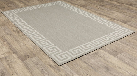 Oriental Weavers Sphinx Portofino 6560D Grey/ Ivory Rug.