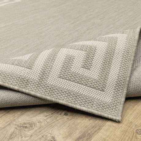 Oriental Weavers Sphinx Portofino 6560D Grey/ Ivory Rug.