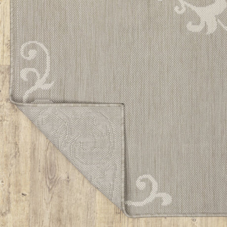 Oriental Weavers Sphinx Portofino 6649W Grey/ Ivory Rug.
