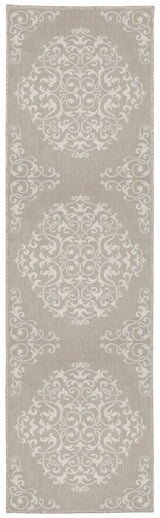 Oriental Weavers Sphinx Portofino 6649W Grey/ Ivory Rug.