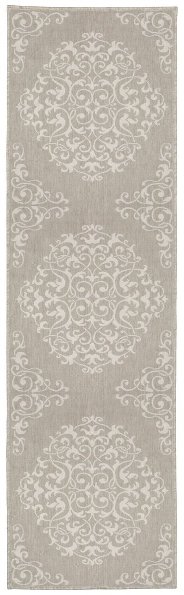 Oriental Weavers Sphinx Portofino 6649W Grey/ Ivory Rug.