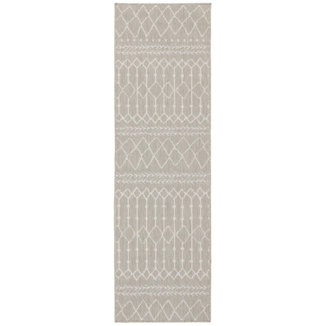 Oriental Weavers Sphinx Portofino 670H4 Grey/ Ivory Rugs.
