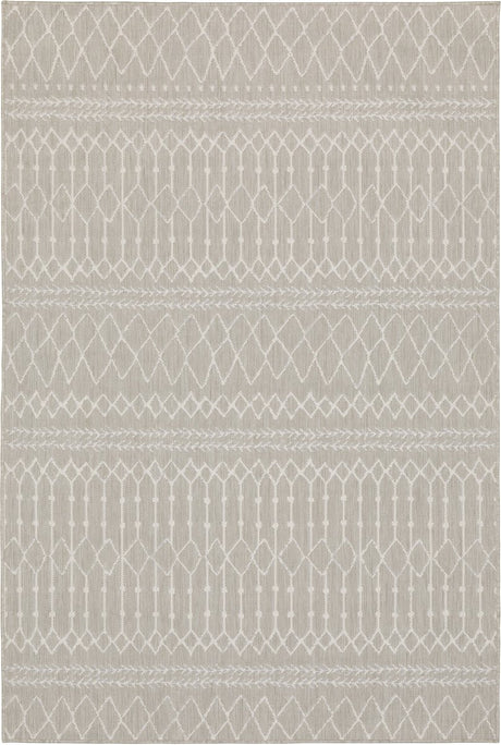 Oriental Weavers Sphinx Portofino 670H4 Grey/ Ivory Rugs.