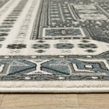 Oriental Weavers Sphinx Raylan Ray01 Grey/ Blue Rug.