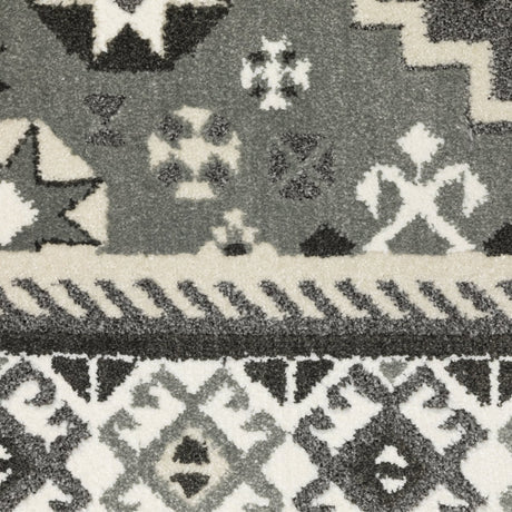 Oriental Weavers Sphinx Raylan Ray02 Grey/ Ivory Rug.
