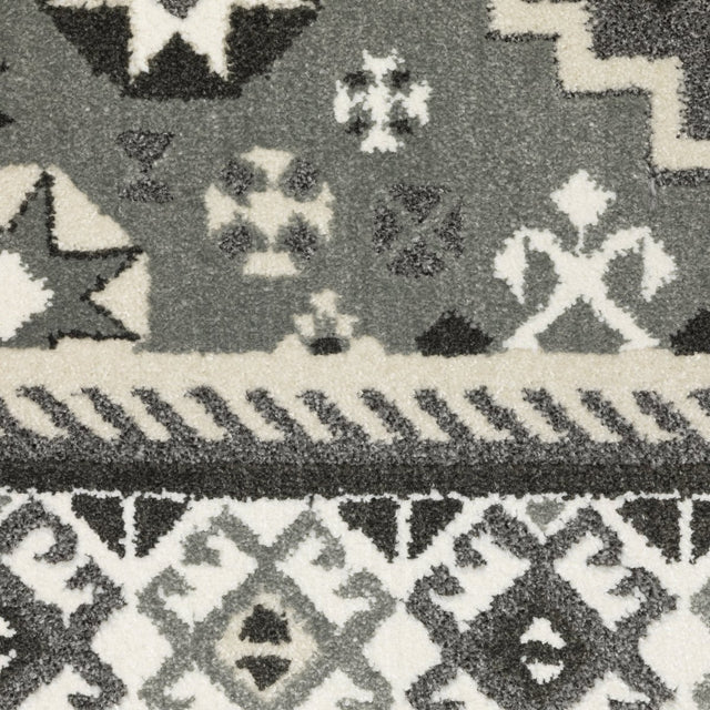 Oriental Weavers Sphinx Raylan Ray02 Grey/ Ivory Rug.