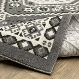 Oriental Weavers Sphinx Raylan Ray02 Grey/ Ivory Rug.