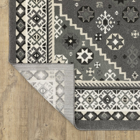Oriental Weavers Sphinx Raylan Ray02 Grey/ Ivory Rug.