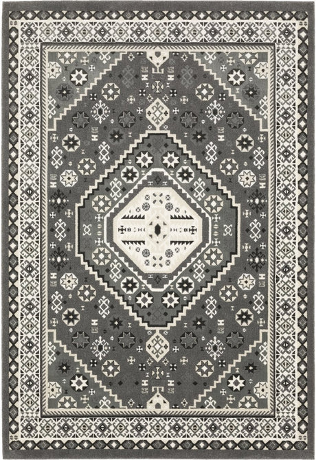 Oriental Weavers Sphinx Raylan Ray02 Grey/ Ivory Rug.