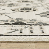 Oriental Weavers Sphinx Raylan Ray03 Ivory/ Grey Rug.
