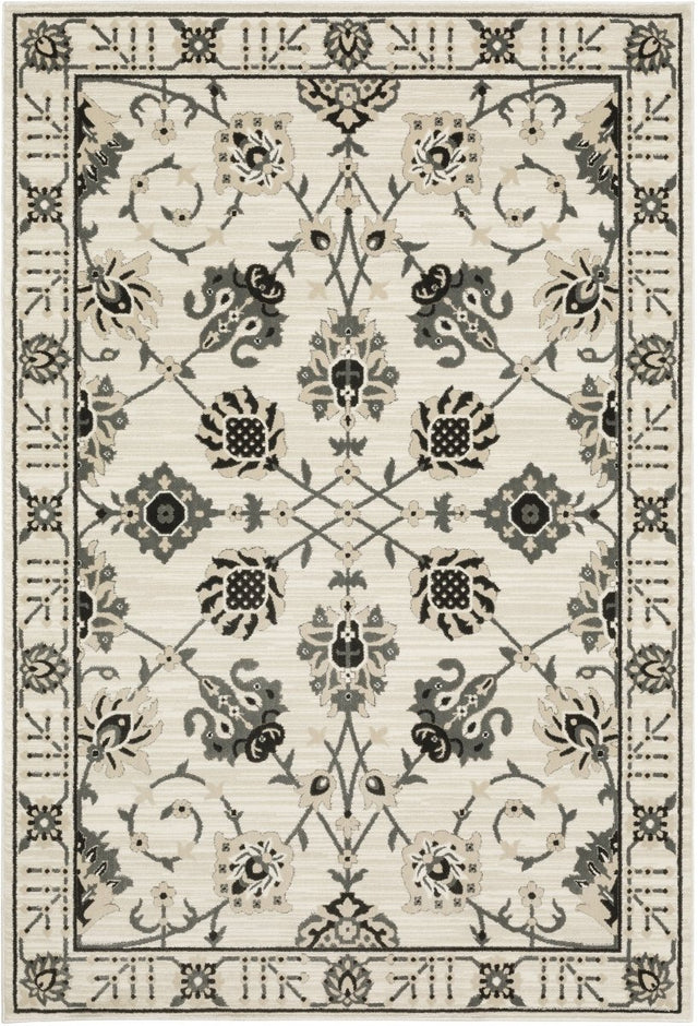 Oriental Weavers Sphinx Raylan Ray03 Ivory/ Grey Rug.