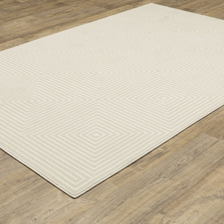 Oriental Weavers Sphinx Raylan Ray04 Ivory/ Ivory Rug.