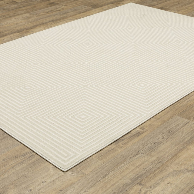 Oriental Weavers Sphinx Raylan Ray04 Ivory/ Ivory Rug.