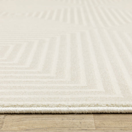 Oriental Weavers Sphinx Raylan Ray04 Ivory/ Ivory Rug.