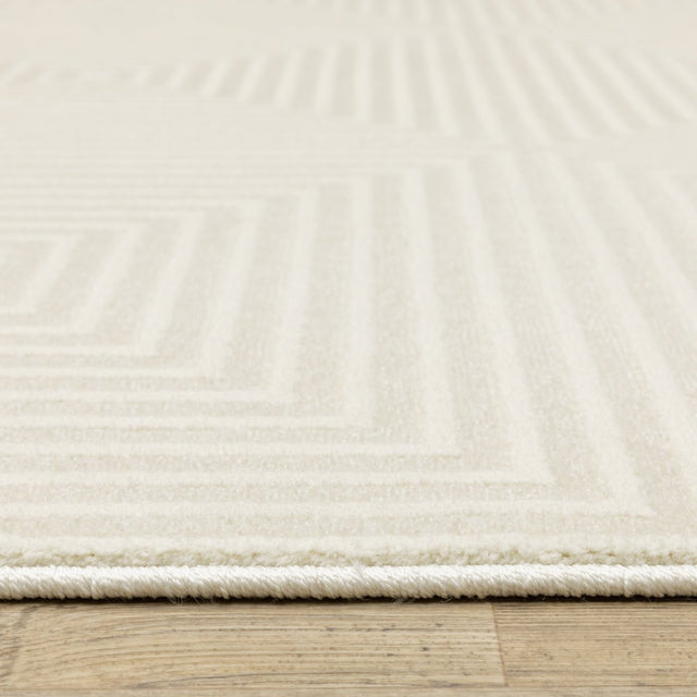 Oriental Weavers Sphinx Raylan Ray04 Ivory/ Ivory Rug.