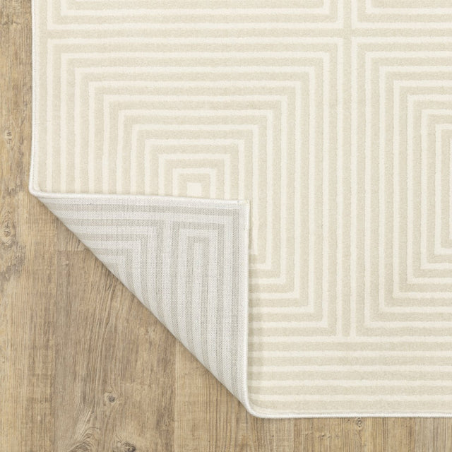 Oriental Weavers Sphinx Raylan Ray04 Ivory/ Ivory Rug.