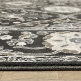 Oriental Weavers Sphinx Raylan Ray05 Black/ Grey Rug.
