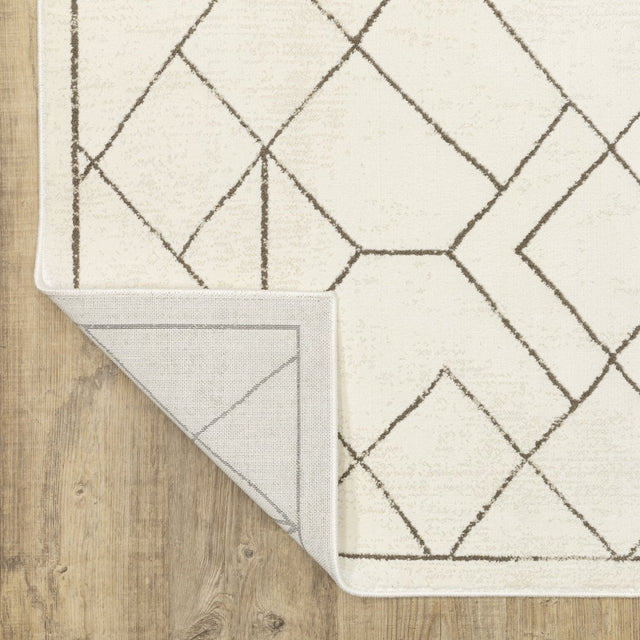 Oriental Weavers Sphinx Raylan Ray06 Ivory/ Brown Rug.