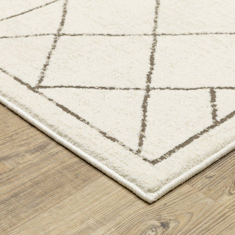 Oriental Weavers Sphinx Raylan Ray06 Ivory/ Brown Rug.