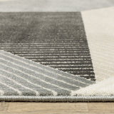 Oriental Weavers Sphinx Raylan Ray07 Ivory/ Black Rug.