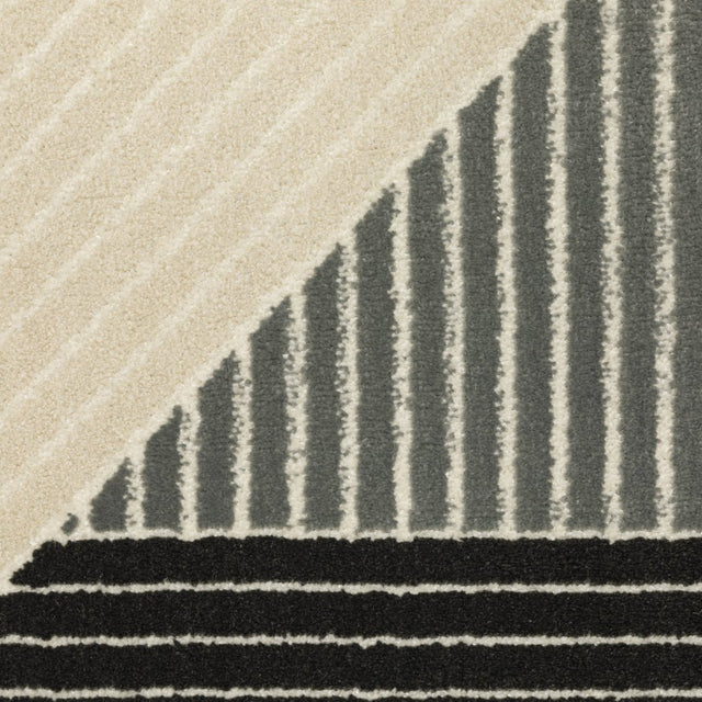Oriental Weavers Sphinx Raylan Ray07 Ivory/ Black Rug.