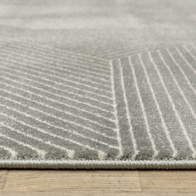 Oriental Weavers Sphinx Raylan Ray08 Grey/ Ivory Rug.