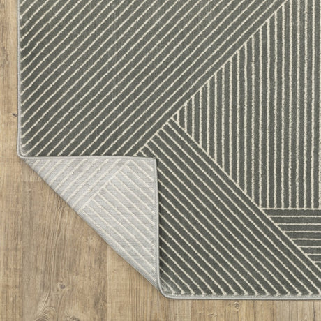 Oriental Weavers Sphinx Raylan Ray08 Grey/ Ivory Rug.