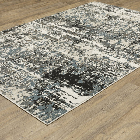 Oriental Weavers Sphinx Raylan Ray10 Ivory/ Grey Rug.
