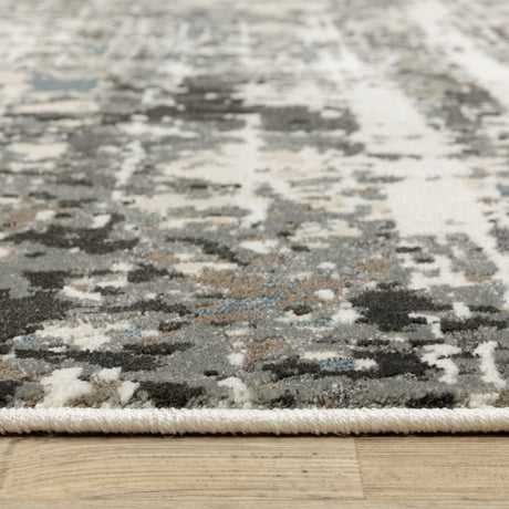 Oriental Weavers Sphinx Raylan Ray10 Ivory/ Grey Rug.