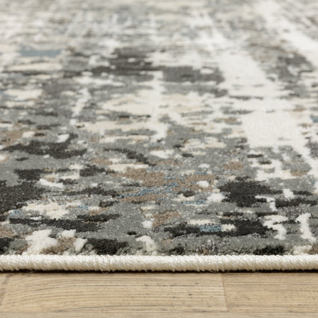 Oriental Weavers Sphinx Raylan Ray10 Ivory/ Grey Rug.