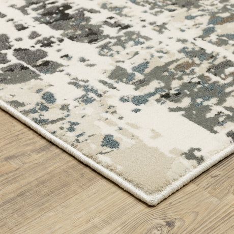 Oriental Weavers Sphinx Raylan Ray10 Ivory/ Grey Rug.