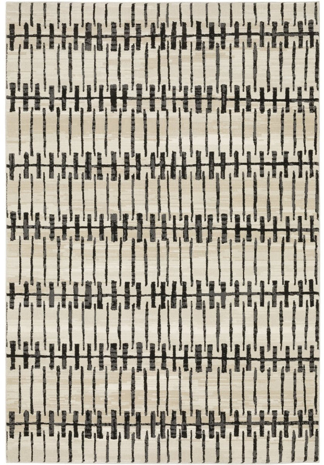 Oriental Weavers Sphinx Raylan Ray11 Ivory/ Black Rug.