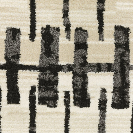 Oriental Weavers Sphinx Raylan Ray11 Ivory/ Black Rug.