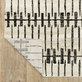 Oriental Weavers Sphinx Raylan Ray11 Ivory/ Black Rug.
