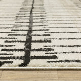 Oriental Weavers Sphinx Raylan Ray11 Ivory/ Black Rug.