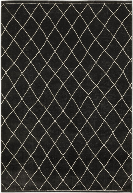 Oriental Weavers Sphinx Raylan Ray12 Black/ Ivory Rug.