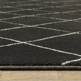Oriental Weavers Sphinx Raylan Ray12 Black/ Ivory Rug.