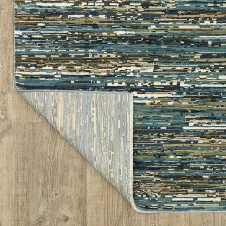 Oriental Weavers Sphinx Reed Re01G Blue/ Multi Rug.