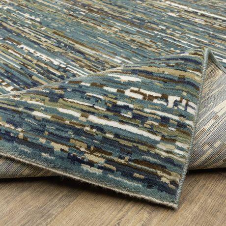Oriental Weavers Sphinx Reed Re01G Blue/ Multi Rug.