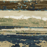 Oriental Weavers Sphinx Reed Re02A Beige/ Blue Rug.