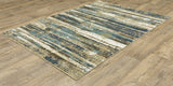 Oriental Weavers Sphinx Reed Re02A Beige/ Blue Rug.