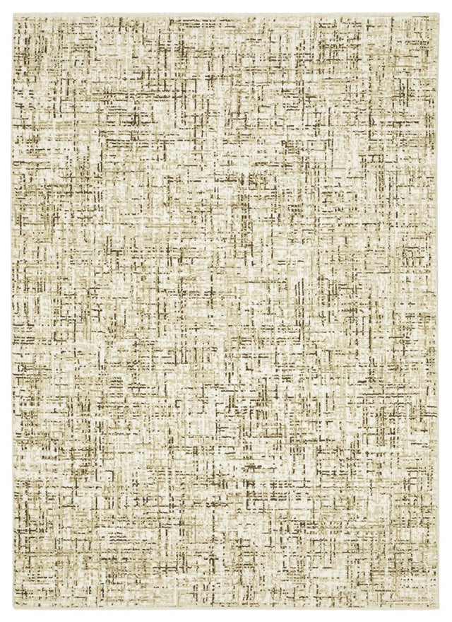 Oriental Weavers Sphinx Reed Re03A Ivory/ Brown Rug.