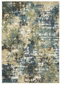 Oriental Weavers Sphinx Reed Re06A Blue/ Green Rug.