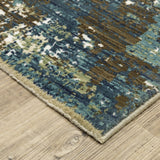 Oriental Weavers Sphinx Reed Re06A Blue/ Green Rug.